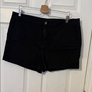 Maison Jules Black Jean Shorts
